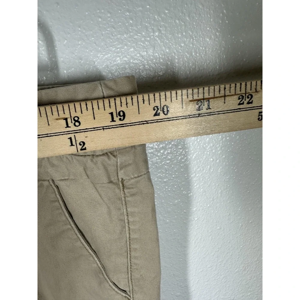 American Eagle Shorts‎ Womens 18 Khaki Beige Casual Chino Stretch Summer Pockets